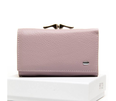Гаманець Шкіряний Жіночий Classic DR. BOND WS-10 pink Podium