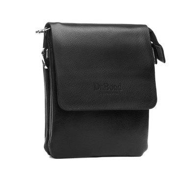 Сумка Чоловіча Планшет зі шт.-шкіри DR. BOND GL 318-1 black Podium