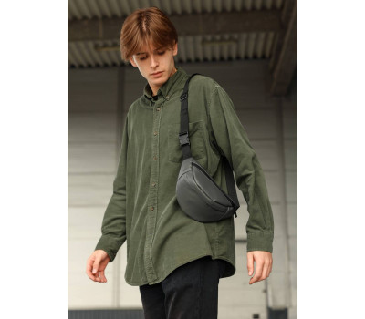 Сумка чоловіча на пояс бананка Sambag Urban SKH графітовий