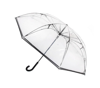 Парасолька жіноча Fulton L911 Invertor Clear (Прозора)