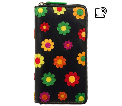 Гаманець жіночий Visconti DS85 Rhode (Black Pace)