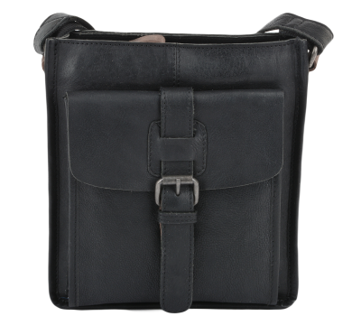 Сумка чоловіча Ashwood 4551 VT BLK (Чорний)