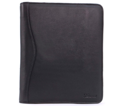 Папка Ashwood A4 ZIP Black (Чорний)