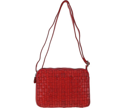 Винтажная сумка женская Ashwood D71 Red (Красный)