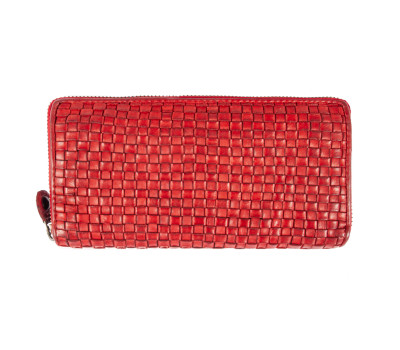 Вінтажний гаманець жіночий Ashwood D81 RED