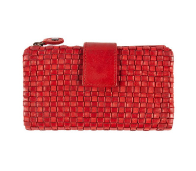 Вінтажний гаманець жіночий Ashwood D83 RED (Червоний)