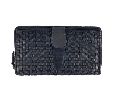 Вінтажний гаманець жіночий Ashwood D84 NAVY