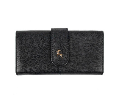Гаманець жіночий Ashwood J53 BLACK (Чорний)
