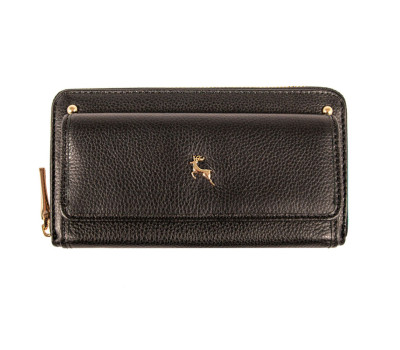 Гаманець жіночий Ashwood J54 Black (Чорний)