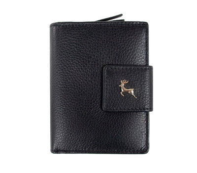 Гаманець жіночий Ashwood J55 BLACK (Чорний)