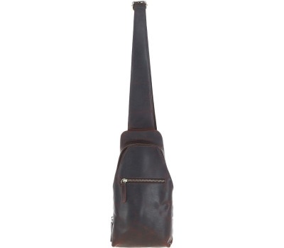Cумка нагрудна Ashwood K43 Brown (Коричневий)
