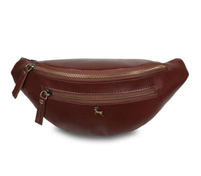 Сумка на пояс Ashwood V32 CHESTNUT