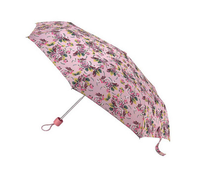 Парасолька жіноча Fulton L354-041161 Minilite-2 Pink Floral (Рожеві квіти)