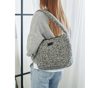 Женская сумка «Кико» серая WeLassie