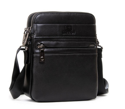 Сумка Шкіряна Чоловіча Планшет BRETTON 1670-6 black