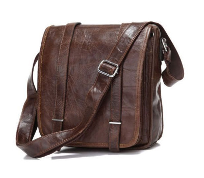 Сумка чоловіча Vintage 14093 Коричнева