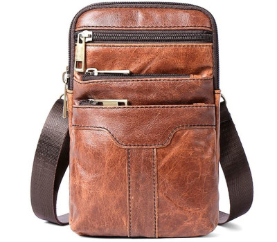 Сумка чоловіча Vintage 14724 Коричнева