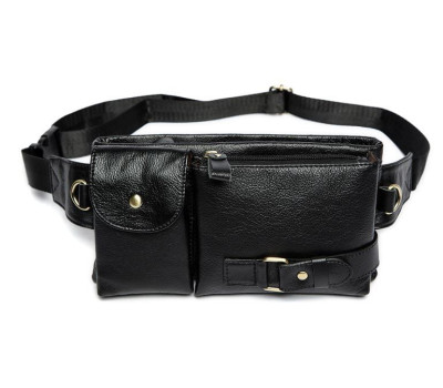 Сумка на пояс Vintage 14734 Чорна
