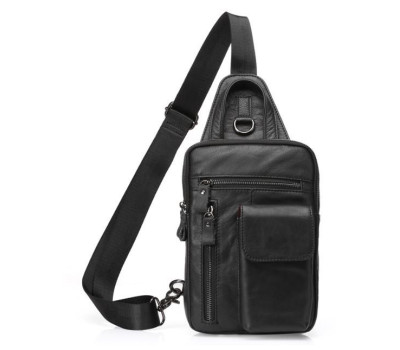 Сумка через плече чоловіча Vintage 14777 Чорна