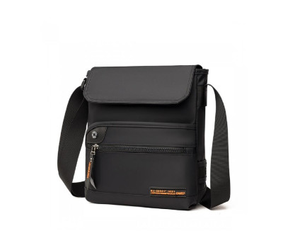 Чорний тканинний месенджер Confident WT1-66965A
