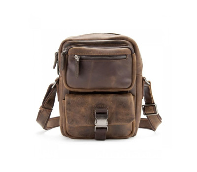 Месенджер із вінтажної шкіри Tiding Bag M39-FM811DB