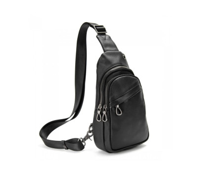 Слінг гладкий шкіряний TIDING BAG 8007A