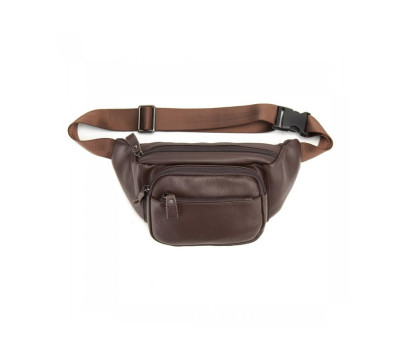 Сумка на пояс з телячої шкіри Tiding Bag t0186C