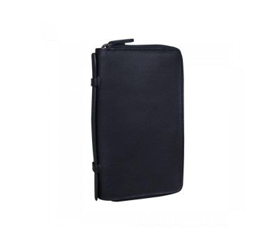 Шкіряний чорний клатч Tavinchi R-P-13115A