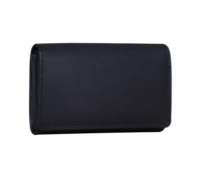 Шкіряний чорний клатч Tavinchi R-P-1971A