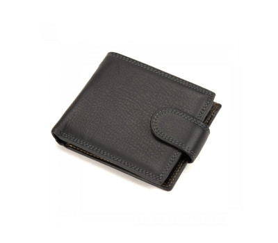 Гаманець чоловічий шкіряний на кнопці Tiding Bag M39-FA26-1A