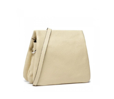 Женская бежевая сумочка на три отделения Firenze Italy F-IT-9832B