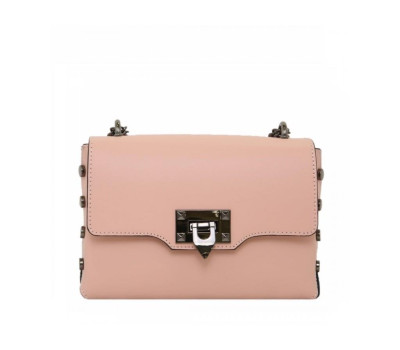 Жіноча шкіряна сумка з ланцюжком Firenze Italy F-IT-9812P