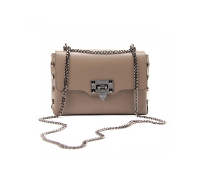 Жіноча шкіряна сумка з ланцюжком Firenze Italy F-IT-9812T