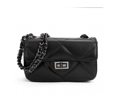 Жіноча маленька стьобана сумочка Firenze Italy F-IT-057A