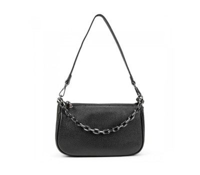 Элегантная кожаная сумочка с цепочкой Firenze Italy F-IT-9833A