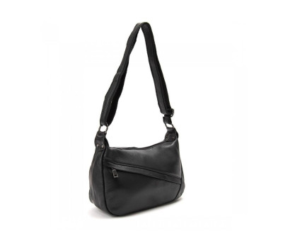 Женская черная сумка через плечо из натуральной кожи Riche NM20-W2021A