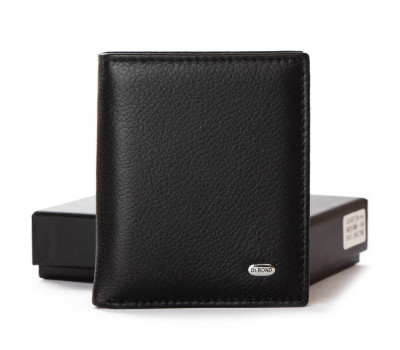 Гаманець шкіряний Чоловічий Classic DR. MSM-9 black