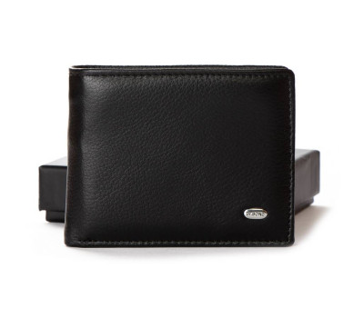 Гаманець шкіряний Чоловічий Classic DR. MSM-12 black
