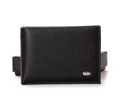 Гаманець шкіряний Чоловічий Classic DR. MSM-14 black