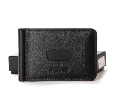Гаманець шкіряний Чоловічий Classic DR. MZS-5 black