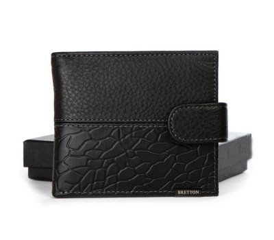 Гаманець шкіряний Чоловічий BE BRETTON 208 V -L1 black