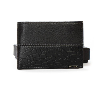 Гаманець шкіряний Чоловічий BRETTON 168-L24B black
