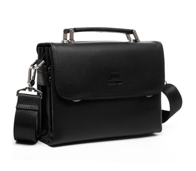Сумка Чоловіча шкіряна Барсетка BRETTON 9012-18 black