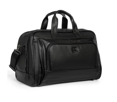 Сумка Чоловіча Дорожня шкіряна BRETTON 7830-2 black