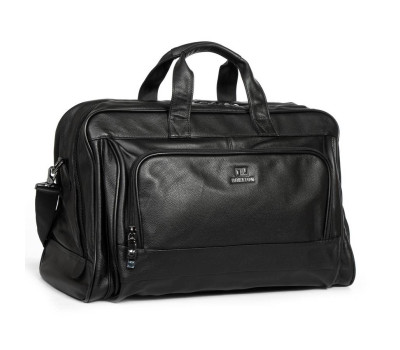 Сумка Чоловіча Дорожня шкіряна BRETTON 7830-1 black