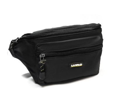 Сумка Чоловіча На пояс нейлон Lanpad 83020 black