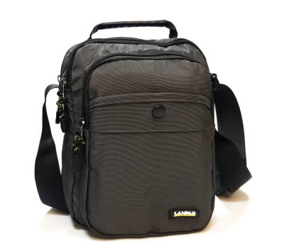 Сумка чоловіча Планшет нейлон Lanpad 15054 grey