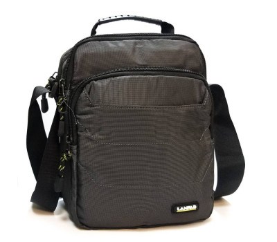 Сумка чоловіча Планшет нейлон Lanpad 3789 grey