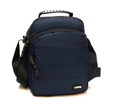 Сумка чоловіча Планшет нейлон Lanpad 3789 blue