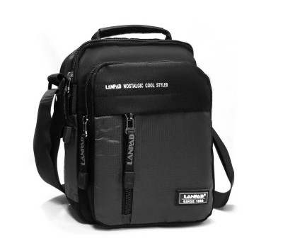 Сумка чоловіча Планшет нейлон Lanpad 8650 grey